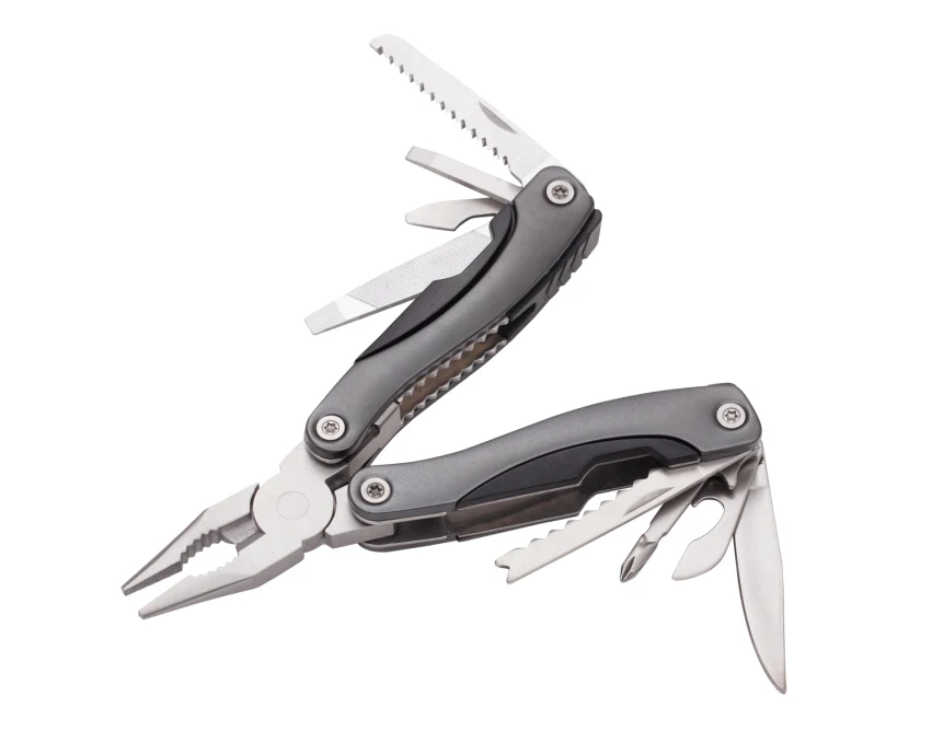 Exploit gadżet reklamowy z logo grafitowy multitool
