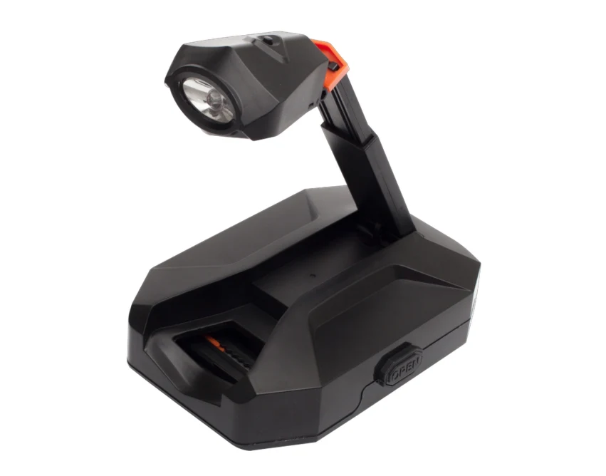 Smart DIY zestaw narzędzi ABS czarno-czerwony z LED