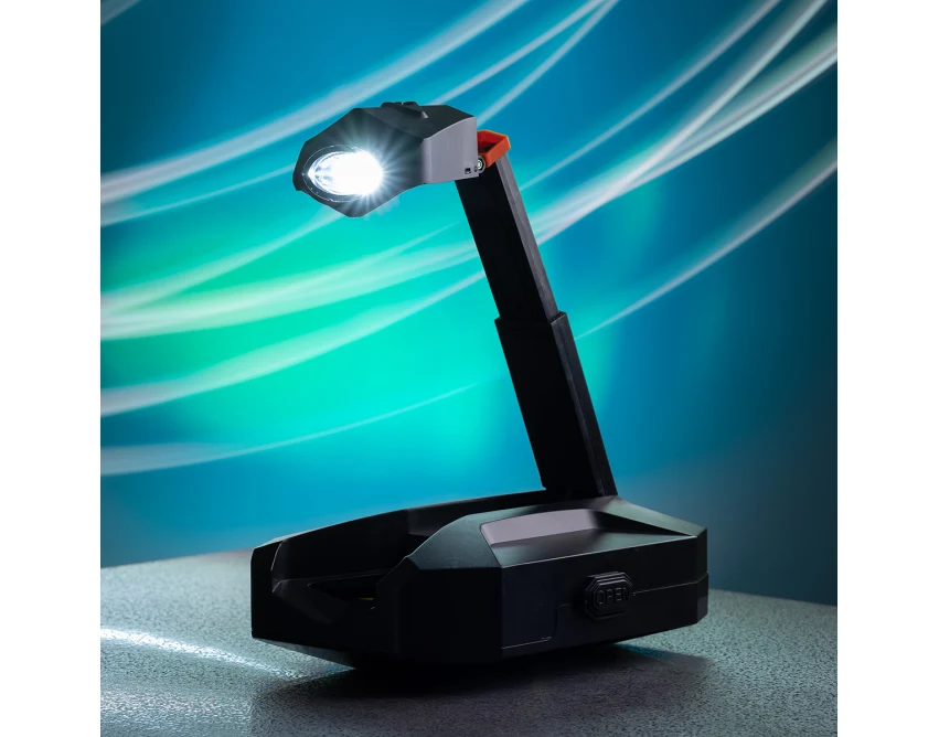 Smart DIY zestaw narzędzi ABS czarno-czerwony z LED