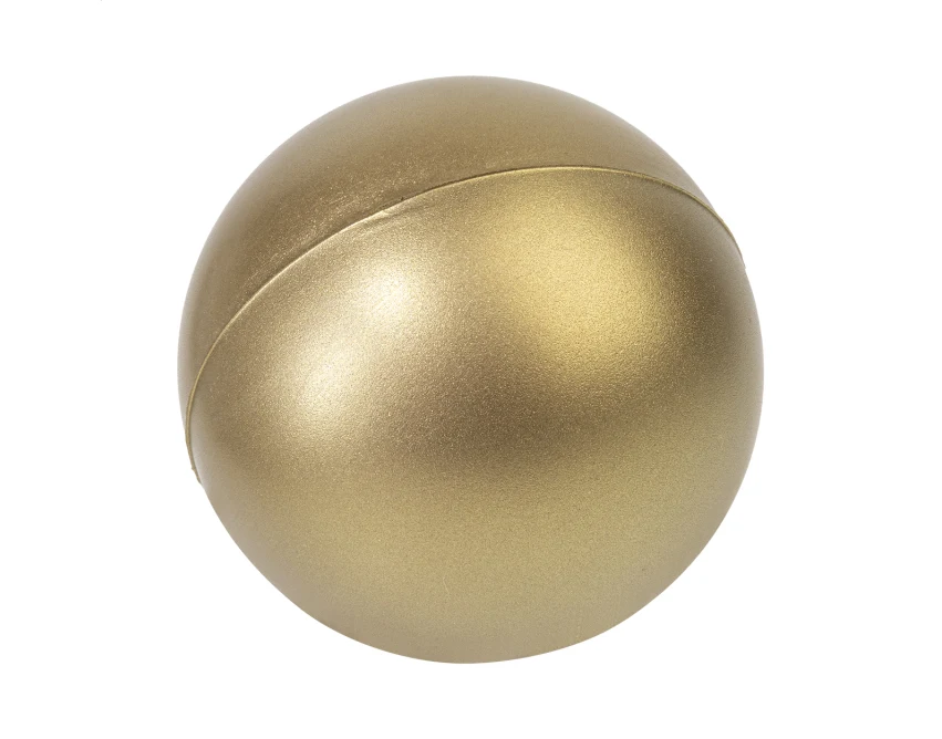 Relixa Shine piłeczka antystresowa PU złota z logo