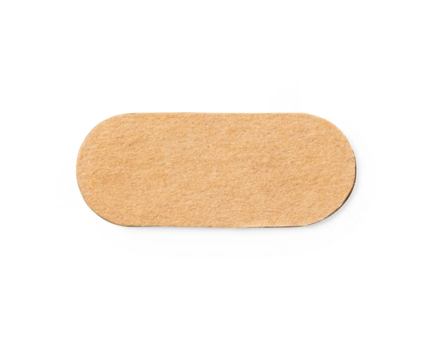 Zasłona z recyklingu na kamerę z logo 32×13 mm