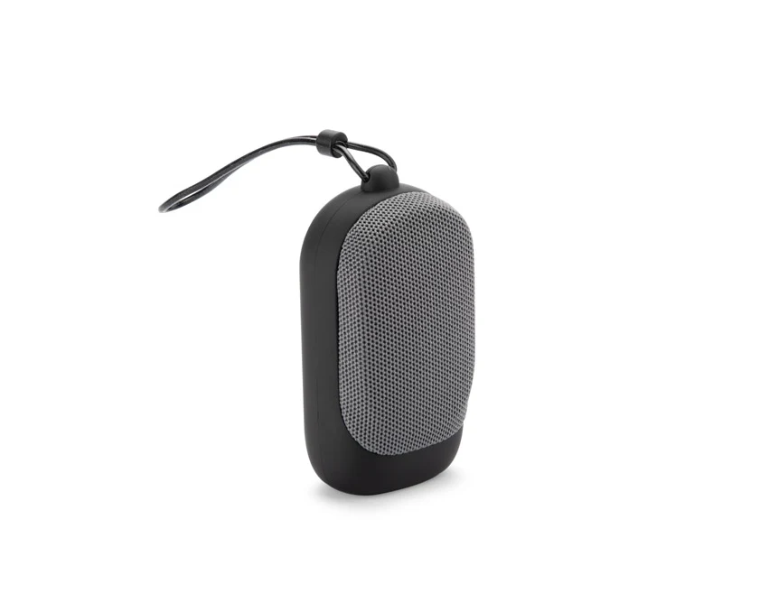 Głośnik CADENA Bluetooth z nadrukiem, szary 70 mm