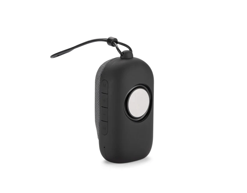 Głośnik CADENA Bluetooth z nadrukiem, szary 70 mm