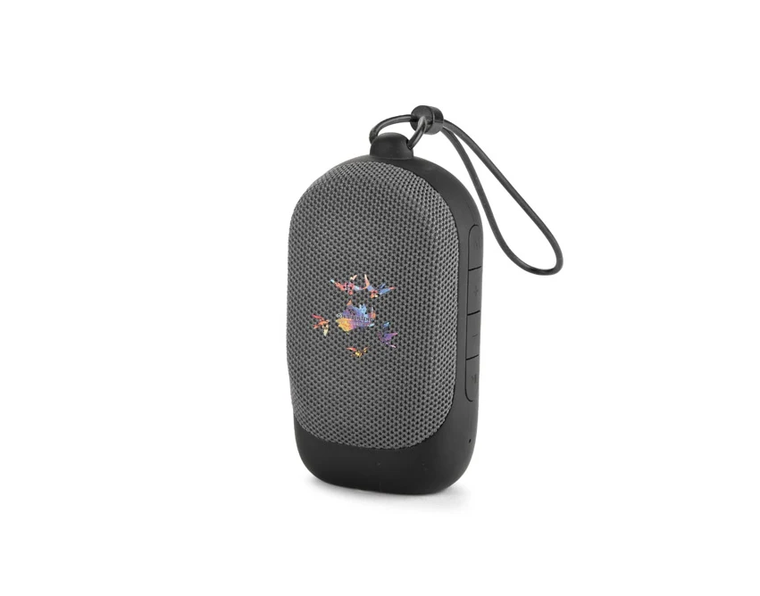 Głośnik CADENA Bluetooth z nadrukiem, szary 70 mm