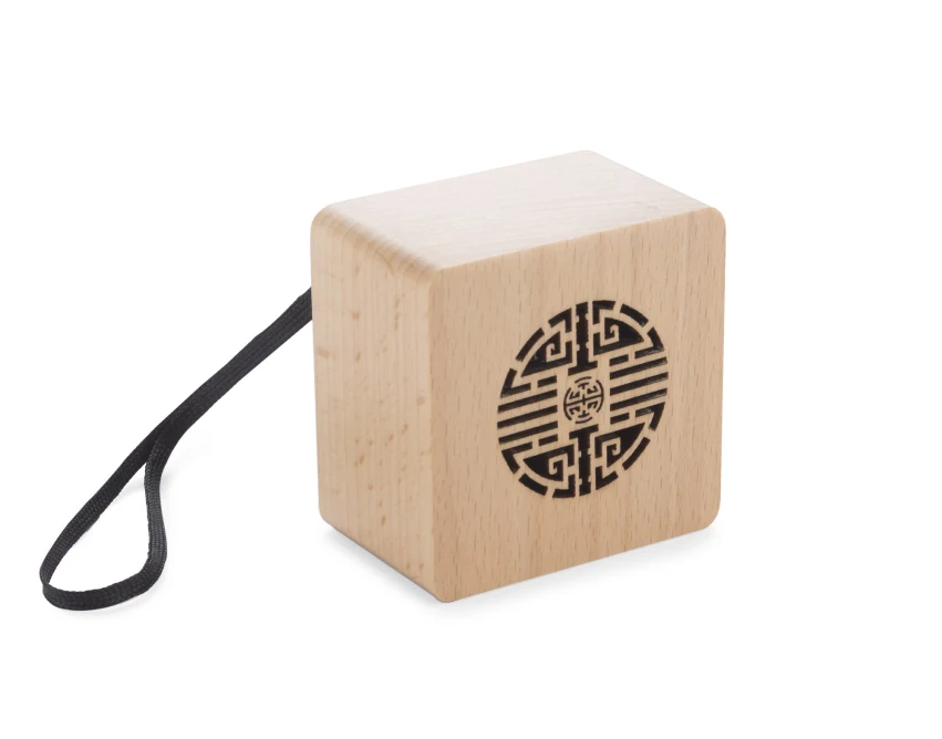 Głośnik Bluetooth ORIENT drewniany z logo
