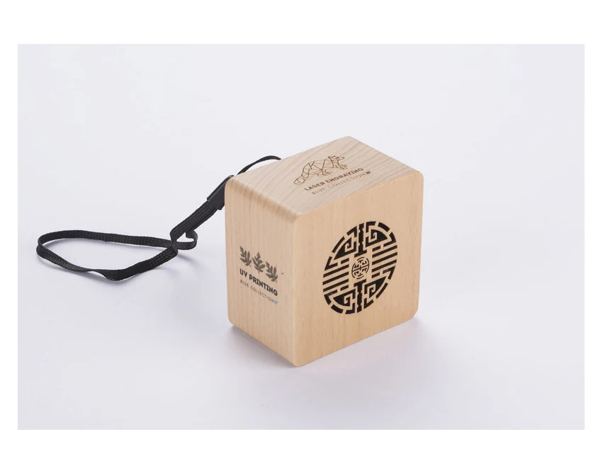 Głośnik Bluetooth ORIENT drewniany z logo