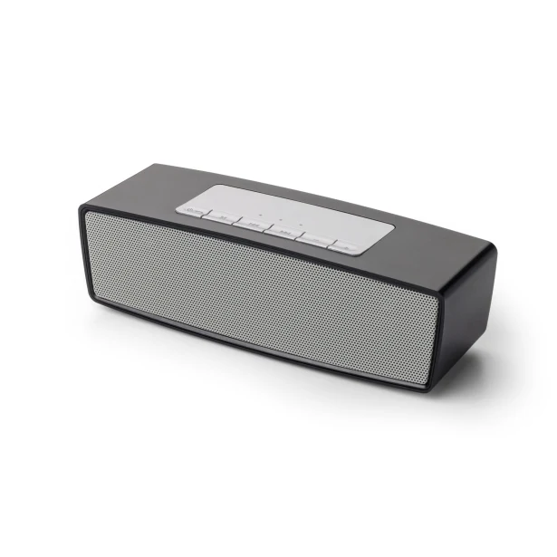 Głośnik firmowy AMBIENT czarny 2x3W z logo – Bluetooth CE