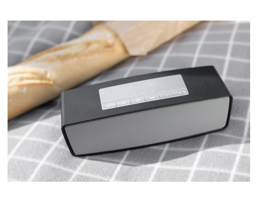 Głośnik firmowy AMBIENT czarny 2x3W z logo – Bluetooth CE