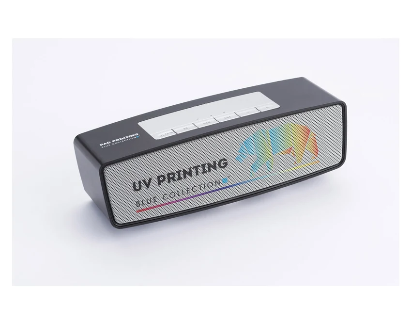 Głośnik firmowy AMBIENT czarny 2x3W z logo – Bluetooth CE