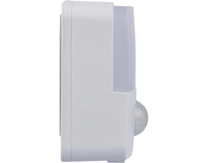 Lampka LED USB-C z czujnikiem ruchu, biały, ABS z recyklingu
