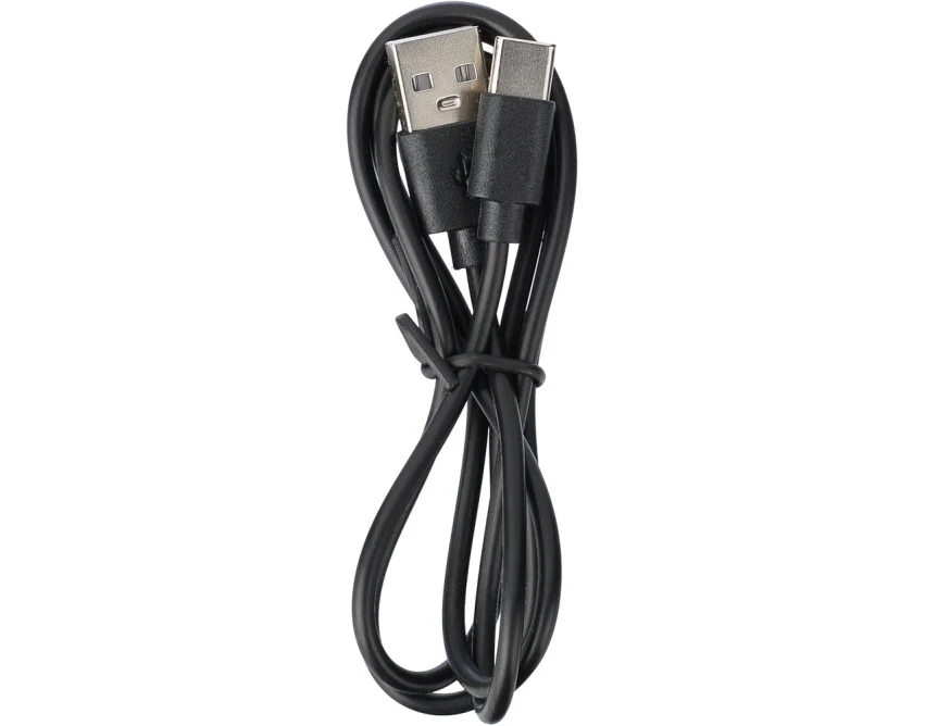 Złota lampka biurkowa LED z logo, USB-C, panel dotykowy