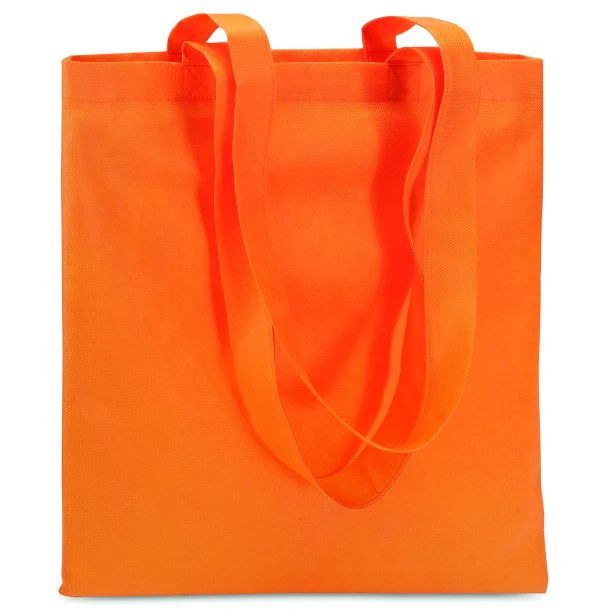 Pomarańczowa torba non woven 80g z logo – Totecolor