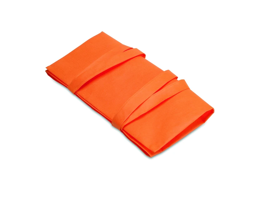 Pomarańczowa torba non woven 80g z logo – Totecolor