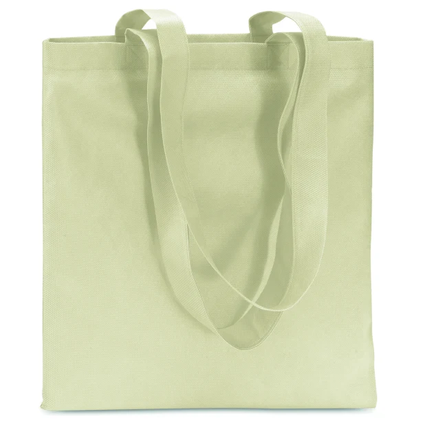 Torba non woven kość słoniowa z nadrukiem logo 80g