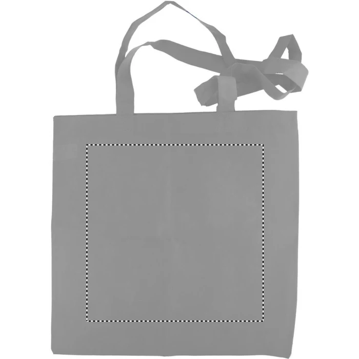 Schemat znakowania dla Termotransfer odblaskowy - TR na gadżecie: Szara torba non woven 80g z nadrukiem logo – Totecolor