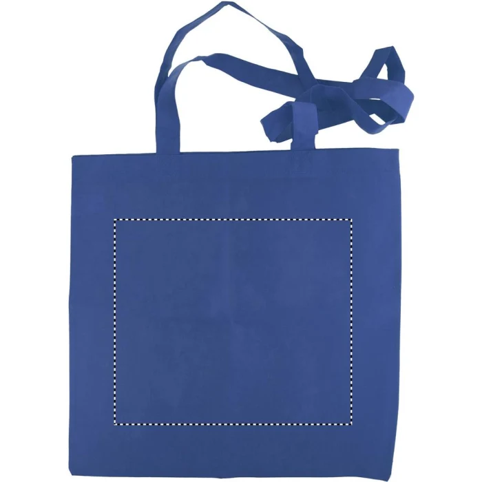 Schemat znakowania dla Transfer cyfrowy - TD1 na gadżecie: Niebieska torba non woven 80g z nadrukiem logo