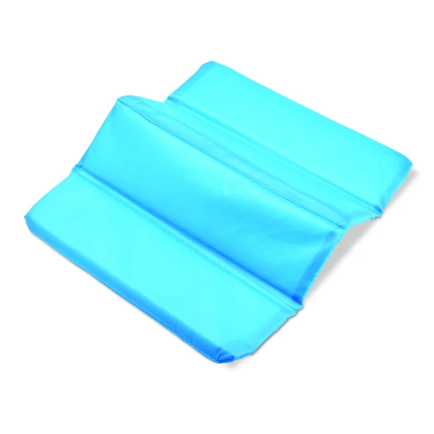 Mata Moments baby blue 210D nylon z logo – składana, lekka