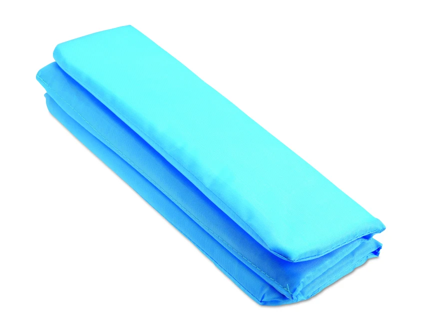 Mata Moments baby blue 210D nylon z logo – składana, lekka