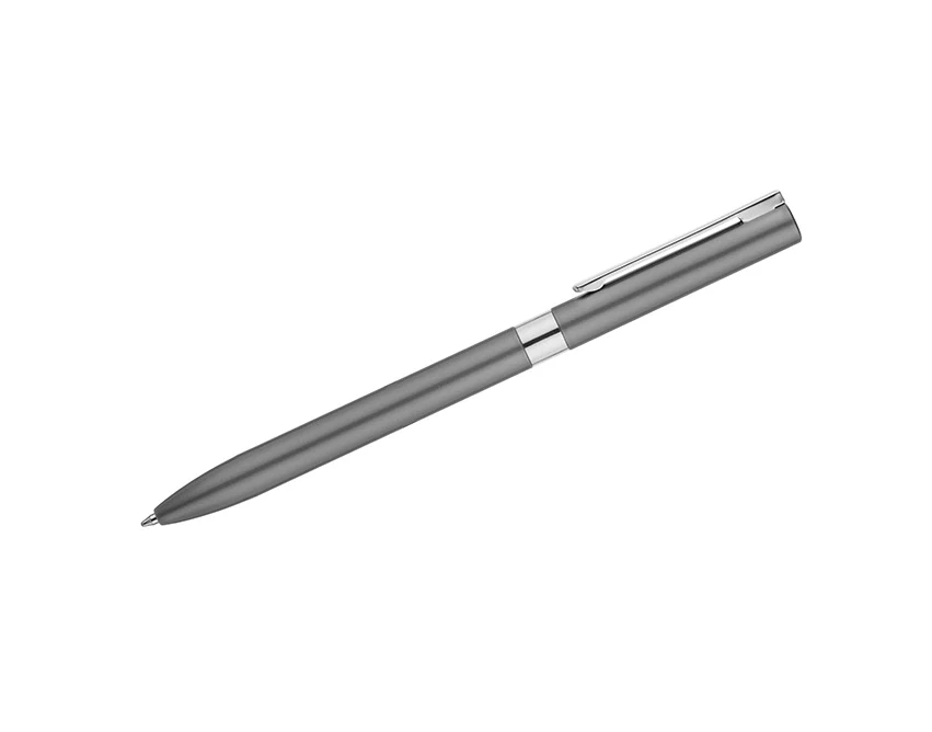 Długopis żelowy grafitowy GELLE metalowy z logo – elegancki gadżet biznesowy 0,5 mm