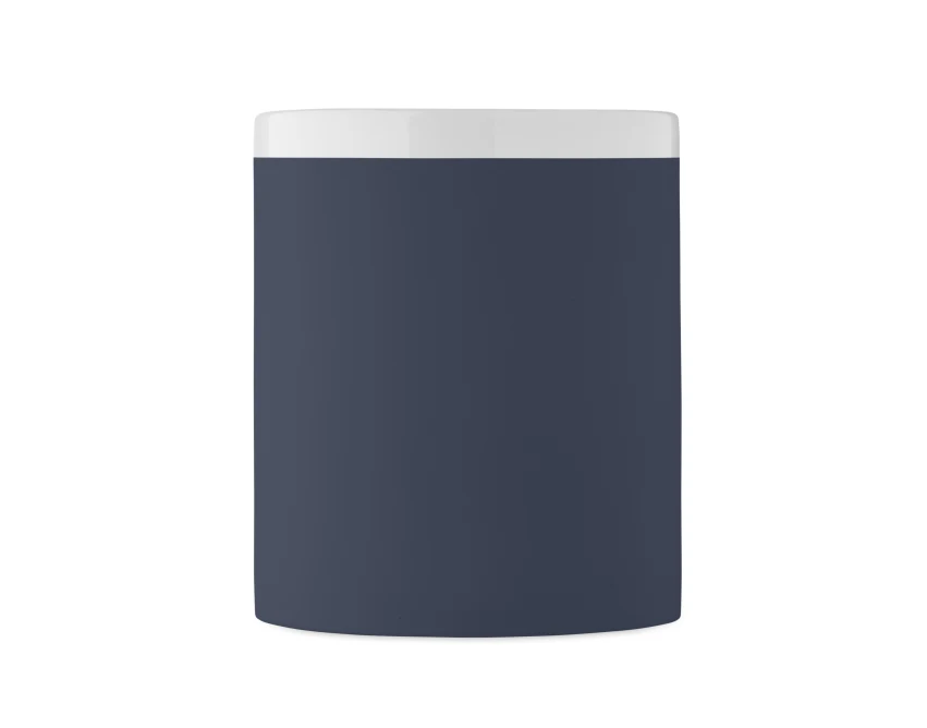 Kubek ceramiczny Mugiva 300ml francuski granat z grawerem logo – prezent firmowy