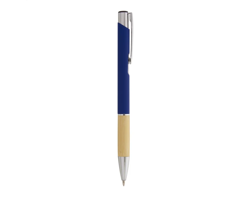 Długopis bambusowy soft-touch z grawerem lustro