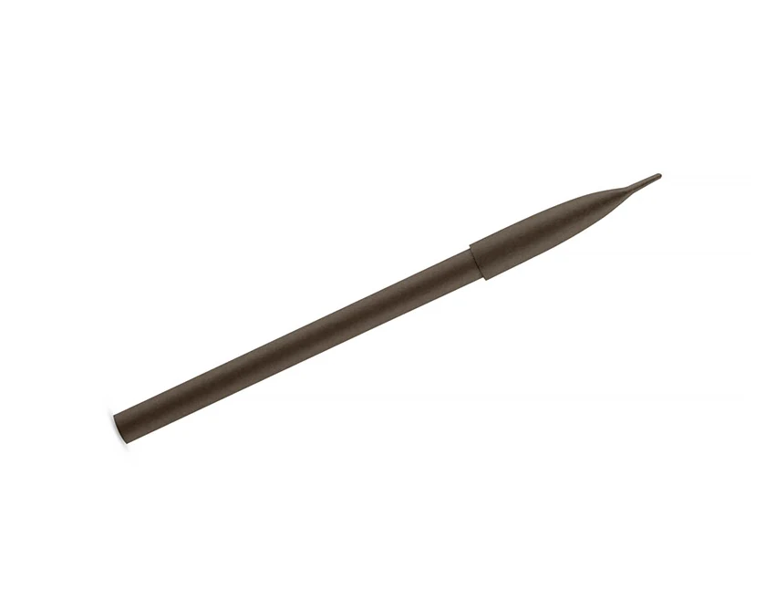 Brązowy ekologiczny długopis papierowy PINKO z logo 1.0 mm – upominek firmowy