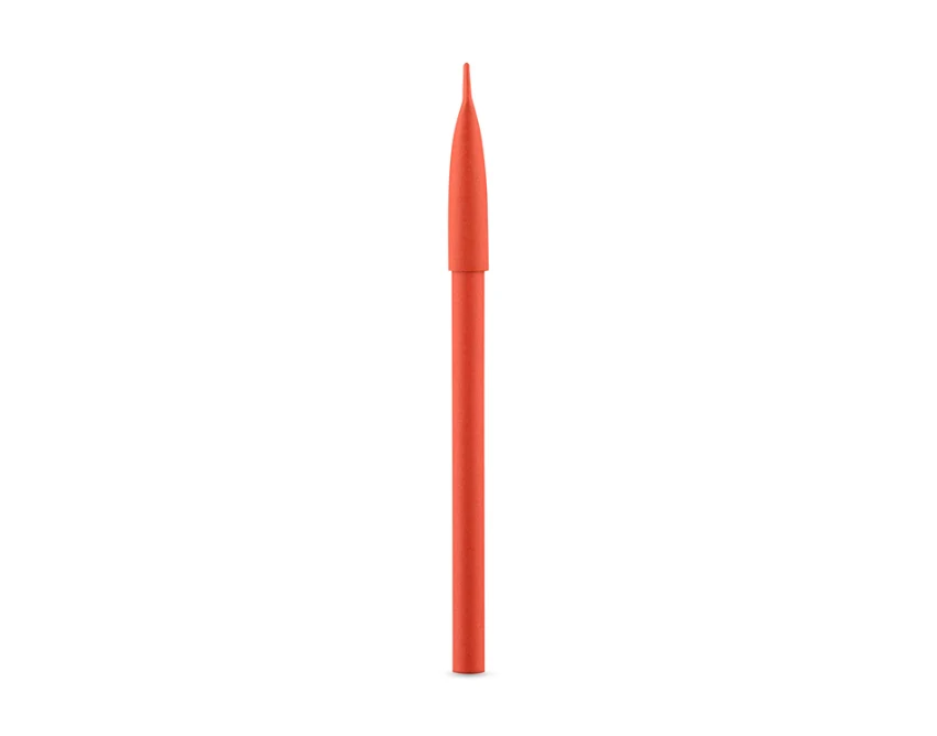 Czerwony długopis papierowy PINKO z logo 1.0 mm – ekologiczny gadżet reklamowy dla firm
