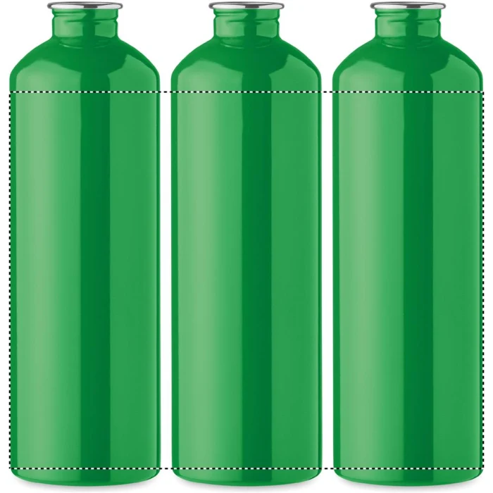 Schemat znakowania dla Nadruk UV 360° - RD3 na gadżecie: Bidon sportowy 750 ml zielony z własnym nadrukiem – stal z recyklingu, prezent firmowy