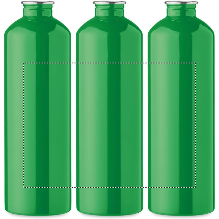 Schemat znakowania dla Sitodruk 360° - RS5 na gadżecie: Bidon sportowy 750 ml zielony z własnym nadrukiem – stal z recyklingu, prezent firmowy