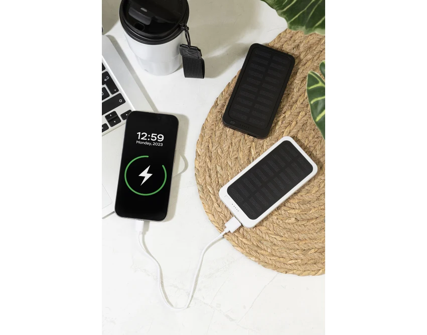 RABS powerbank solarny 4000 mAh z R-ABS USB-C