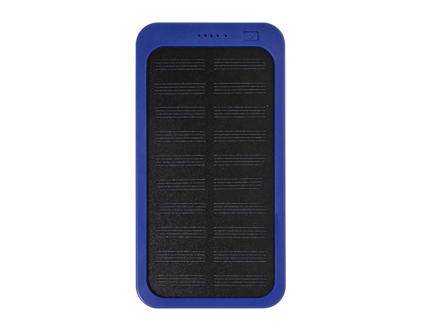 RABS powerbank z ładowaniem solarnym niebieski