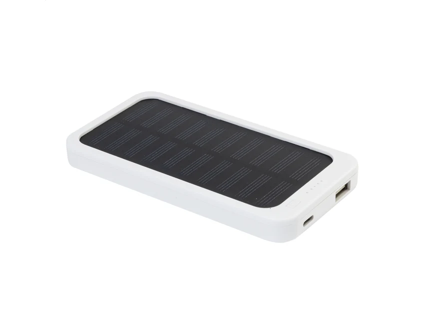 RABS powerbank solarny 4000 mAh z recyklingowanego ABS
