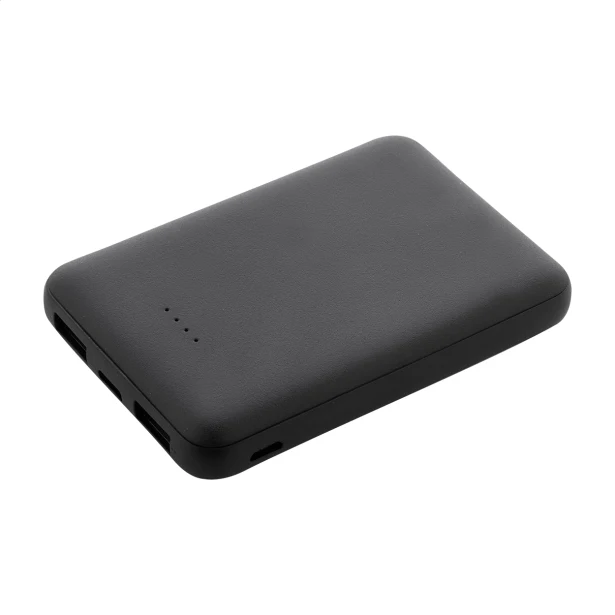 Tani powerbank 5000 mAh z recyklingowanego ABS LED