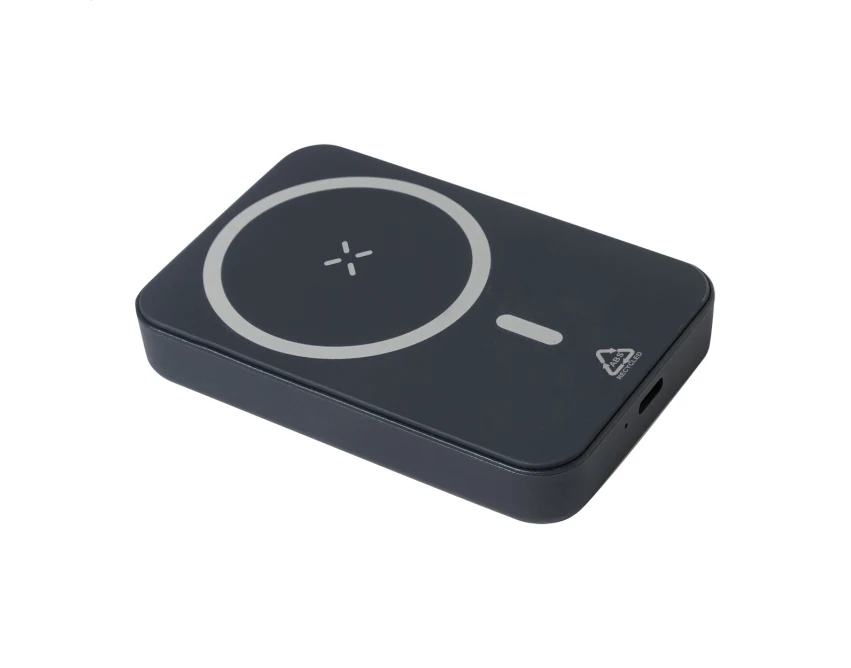 Powerbank magnetyczny indukcyjny RABS ciemnoniebieski