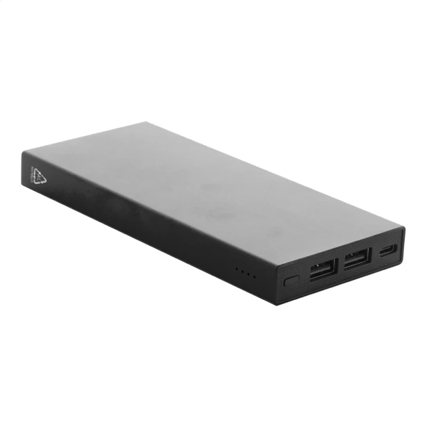 Powerbank 10000 mAh z grawerem, aluminium z recyklingu