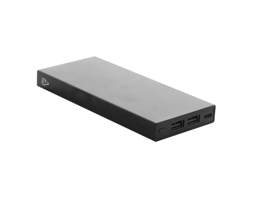 Powerbank 10000 mAh z grawerem, aluminium z recyklingu