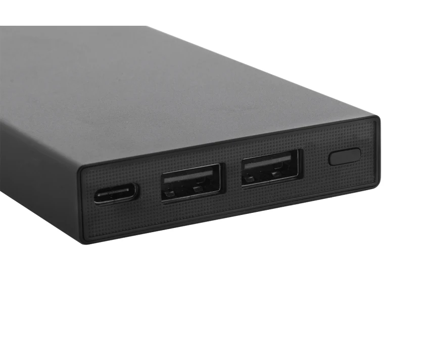 Powerbank 10000 mAh z grawerem, aluminium z recyklingu