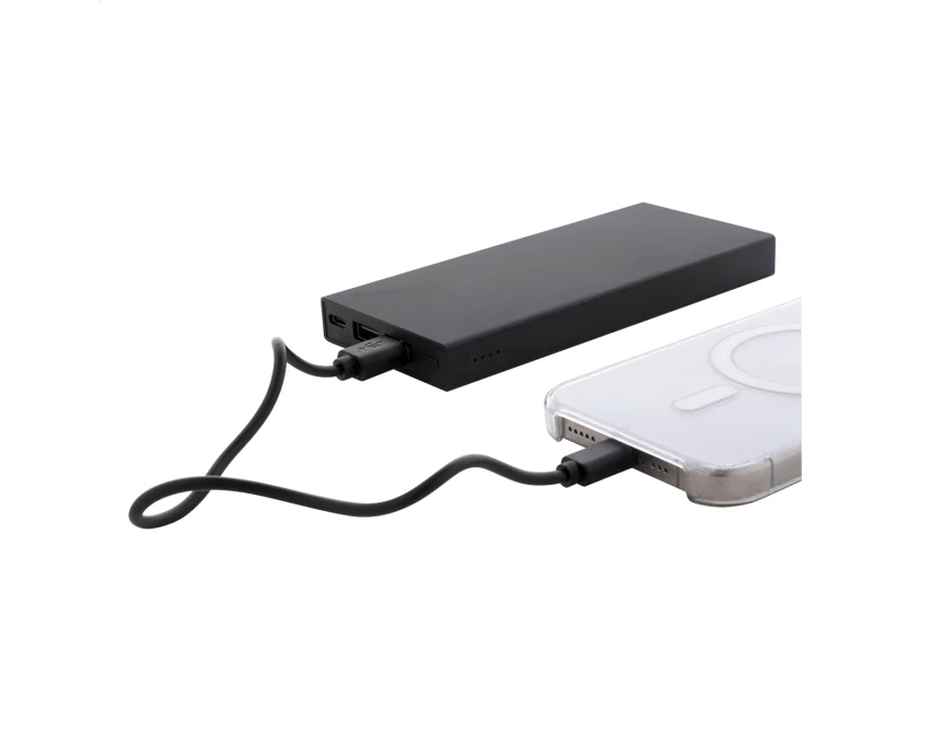Powerbank 10000 mAh z grawerem, aluminium z recyklingu