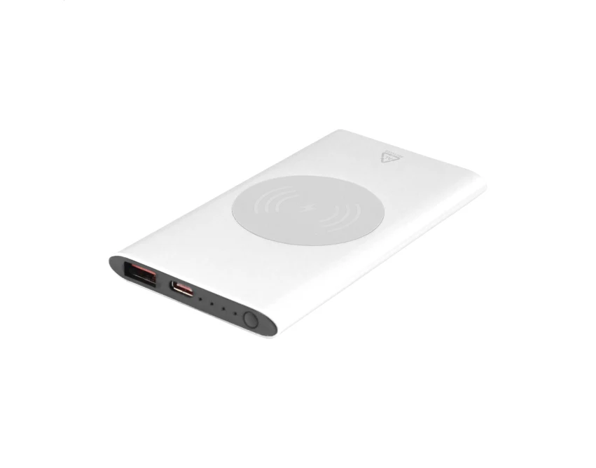 Powerbank z ładowaniem bezprzewodowym z recyklingu
