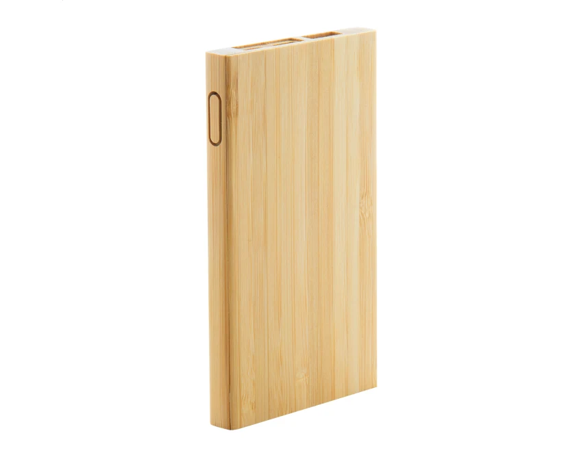 Powerbank ekologiczny 4000 mAh bambusowy USB-C