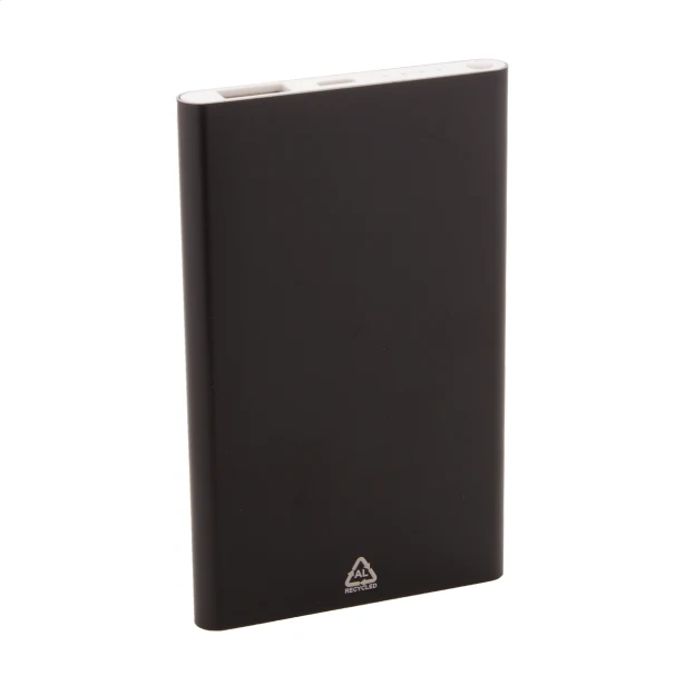 Powerbank z grawerem 4000 mAh aluminium z recyklingu