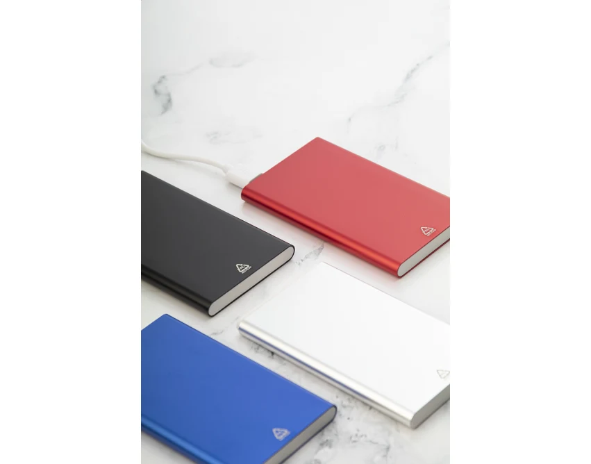 Powerbank z grawerem 4000 mAh aluminium z recyklingu