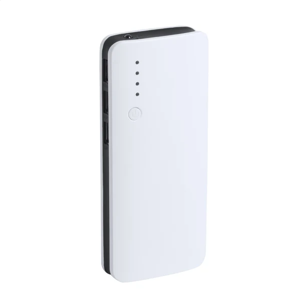 Tani powerbank 10000 mAh ABS z 3 portami USB