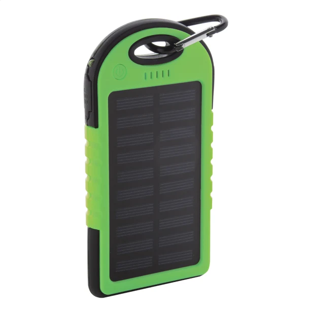 Powerbank solarny 4000 mAh z latarką LED