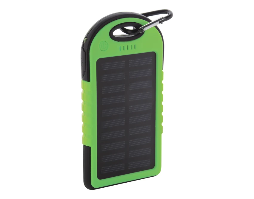 Powerbank solarny 4000 mAh z latarką LED