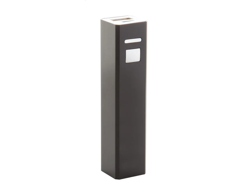 Powerbank z grawerem 2200 mAh aluminiowy czarny