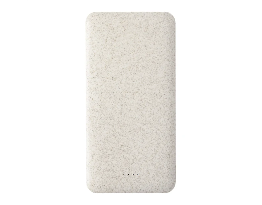 Powerbank ekologiczny 20 000 mAh ze słomy pszenicznej