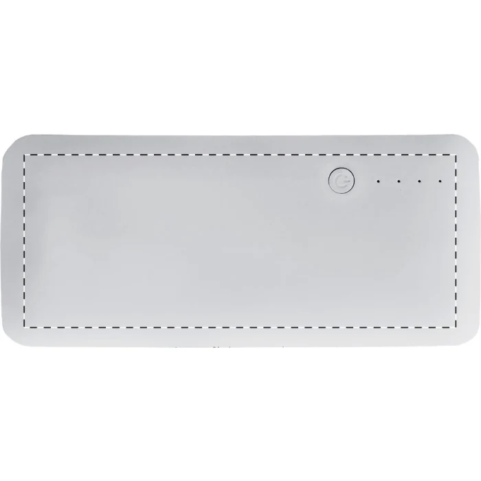 Schemat znakowania dla Nadruk UV - UVD na gadżecie: Tani powerbank 10000 mAh ABS z 3 portami USB