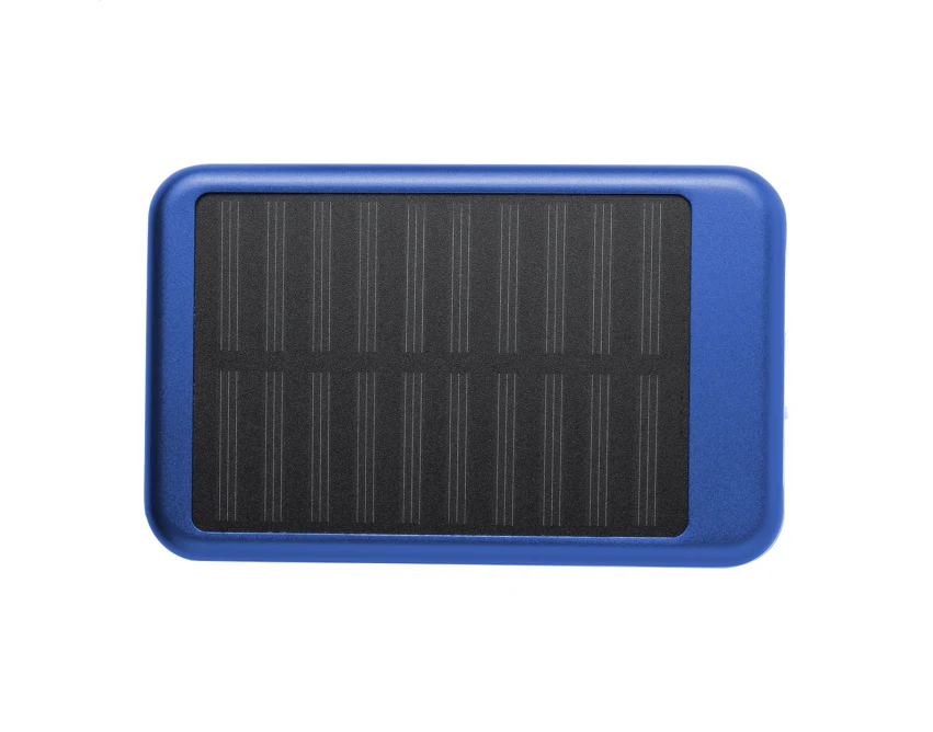 Powerbank solarny 4000 mAh, format kieszonkowy