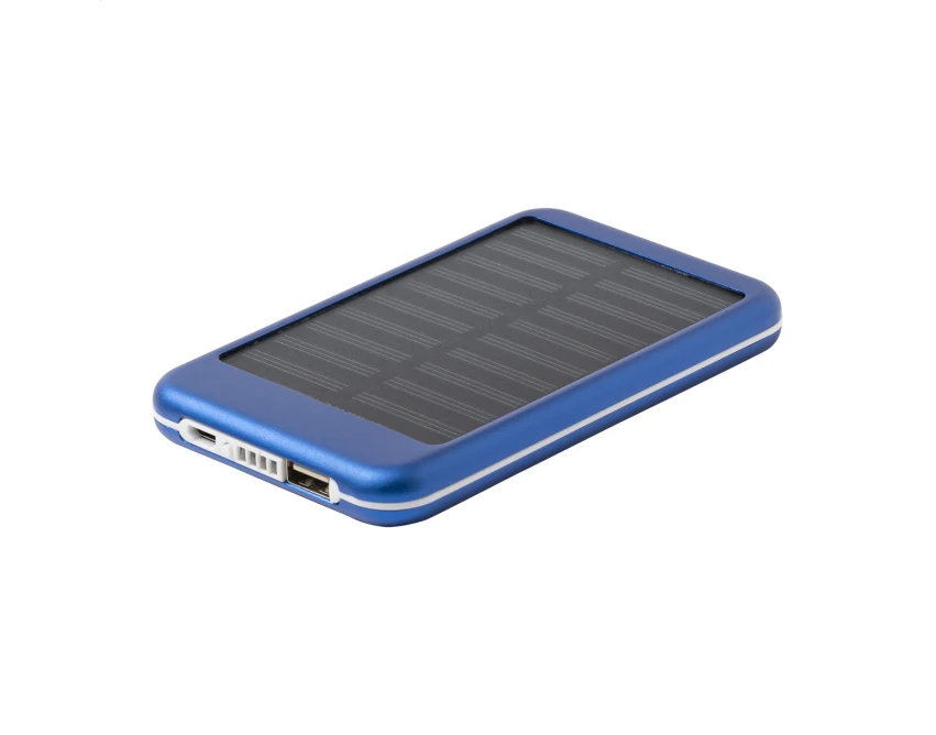 Powerbank solarny 4000 mAh, format kieszonkowy